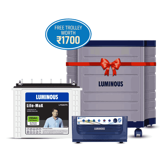 Combo - Eco Volt Neo 1550 with LM 18075 | Luminous